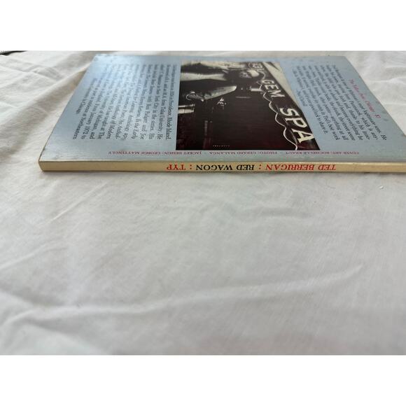 Red Wagon RARE First Edition Paperback book of poetry by Ted Berrigan 1976 - Picture 4 of 8